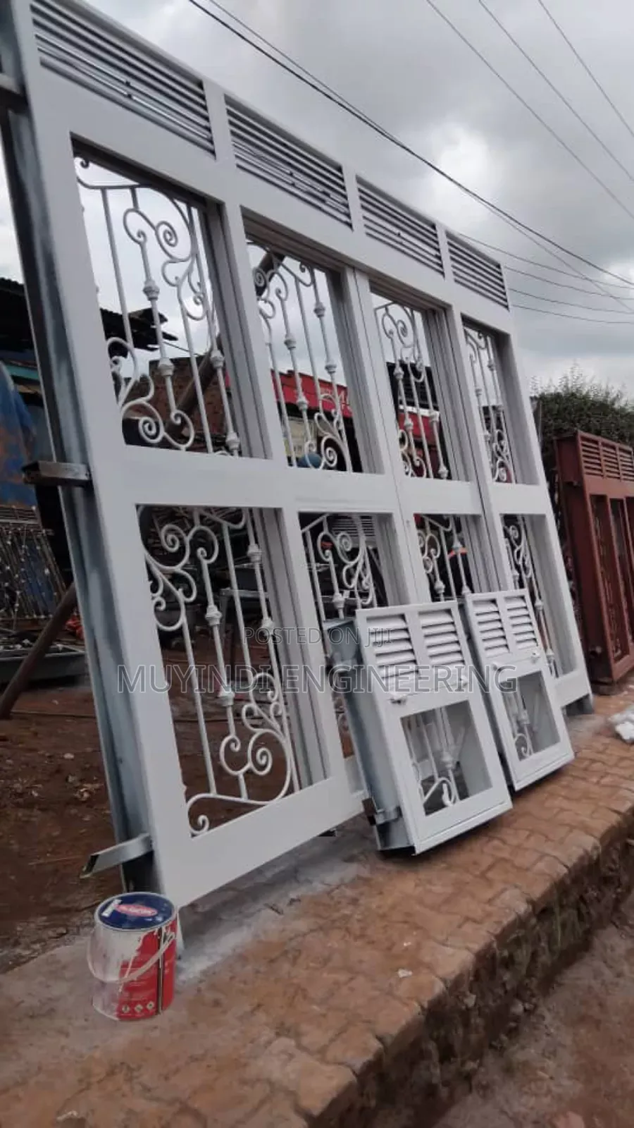 Sliding and Aluminium Finish Windows