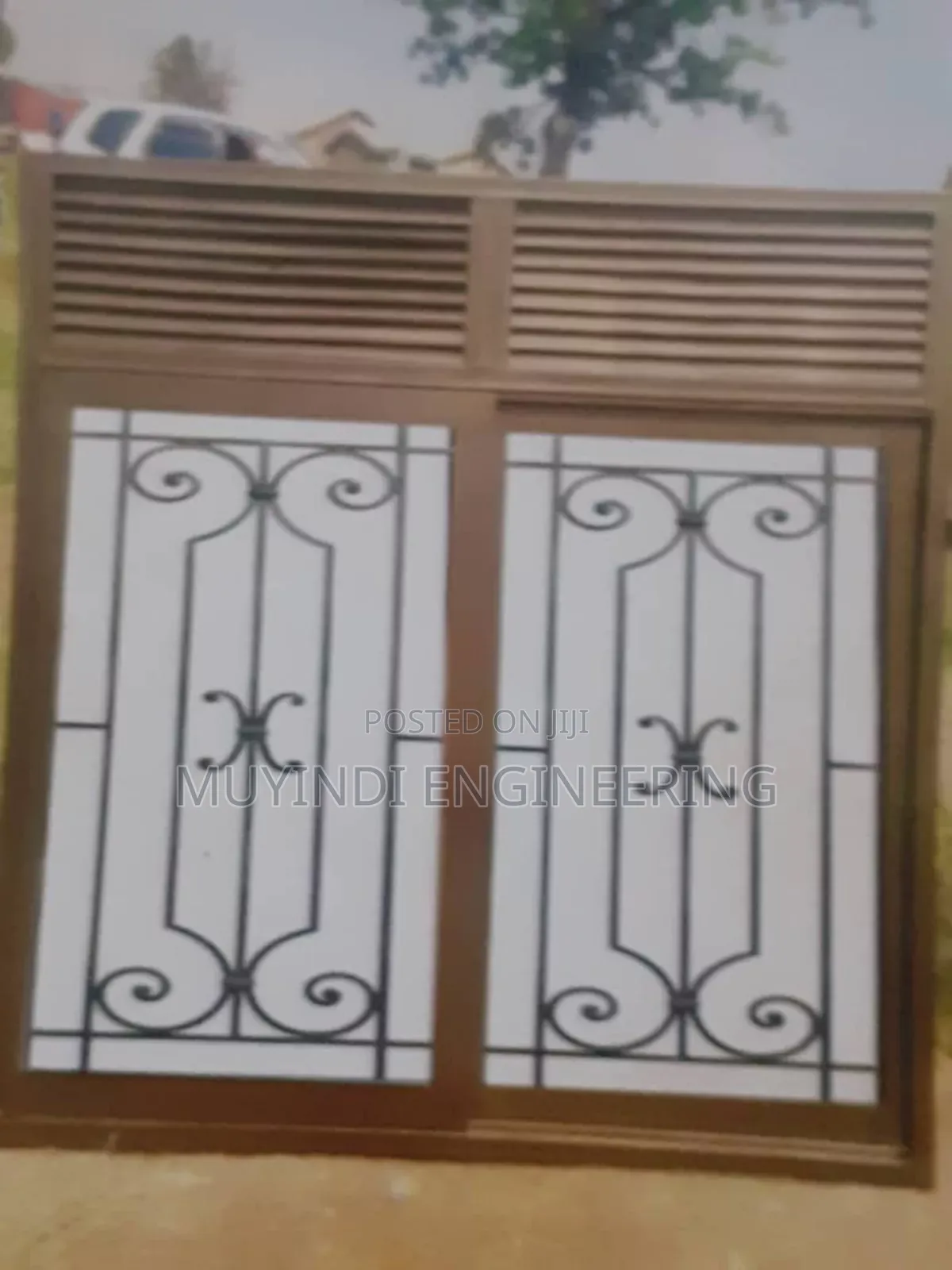 Sliding and Aluminium Finish Windows