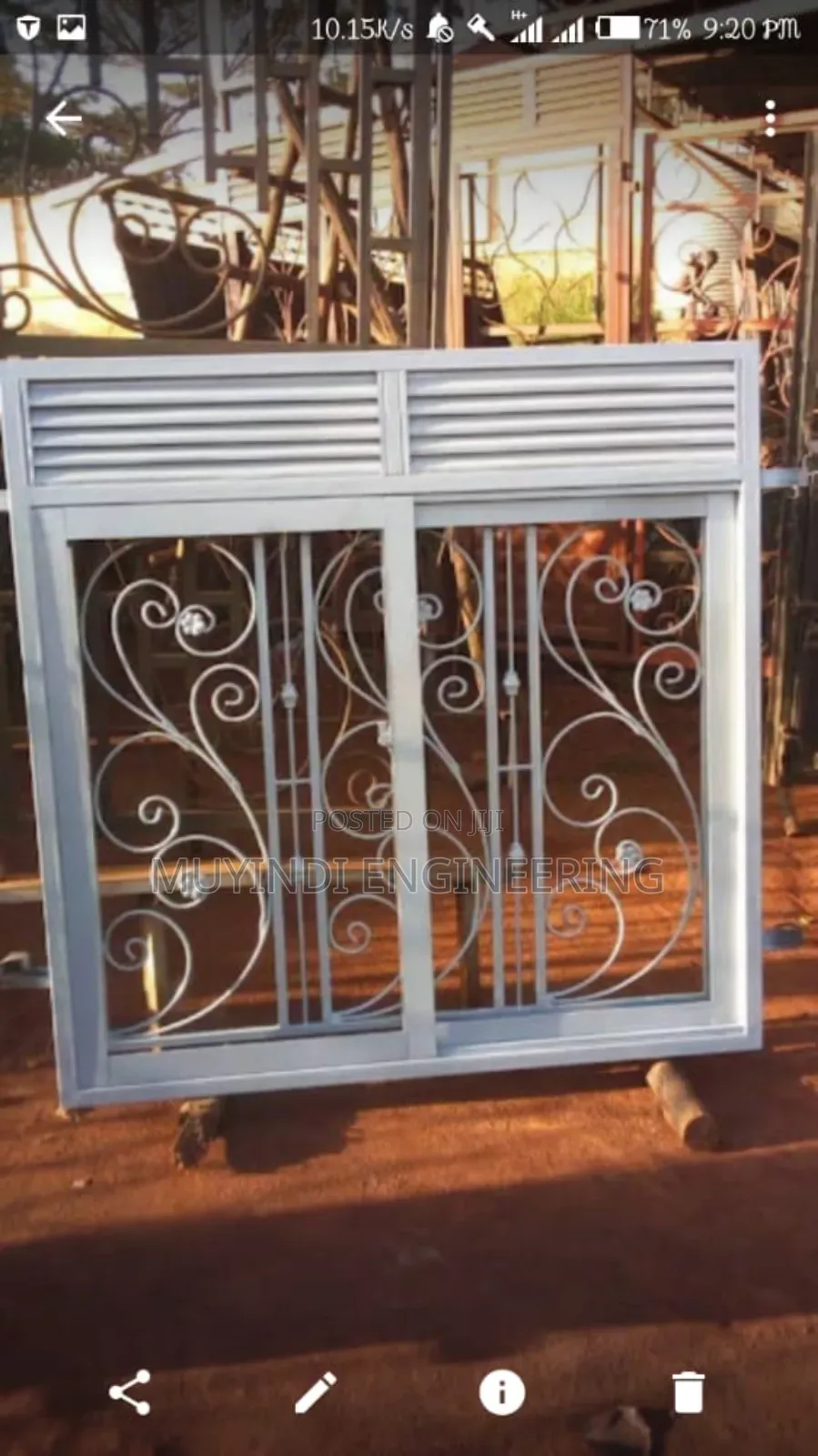 Sliding and Aluminium Finish Windows
