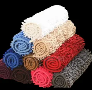 Smiry Luxury Chenille Bath Rug