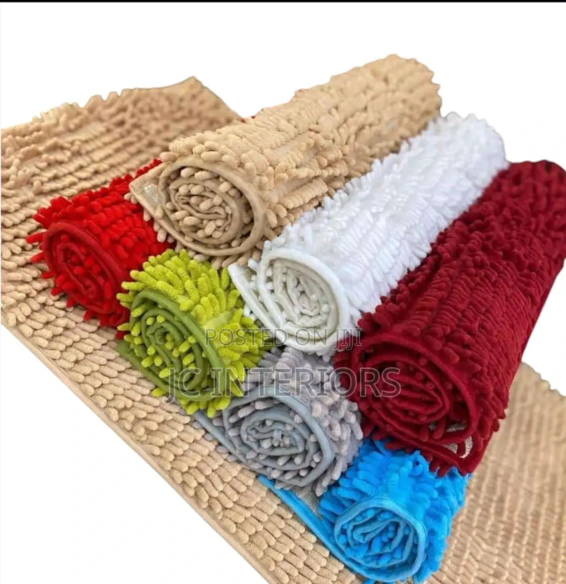 Smiry Luxury Chenille Bath Rug