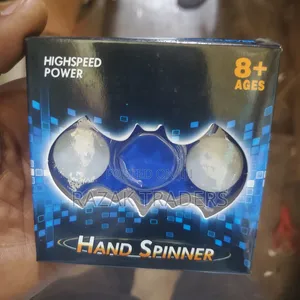 Batman Fidget Hand Spinner Led Light Focustoy Reduce Stress