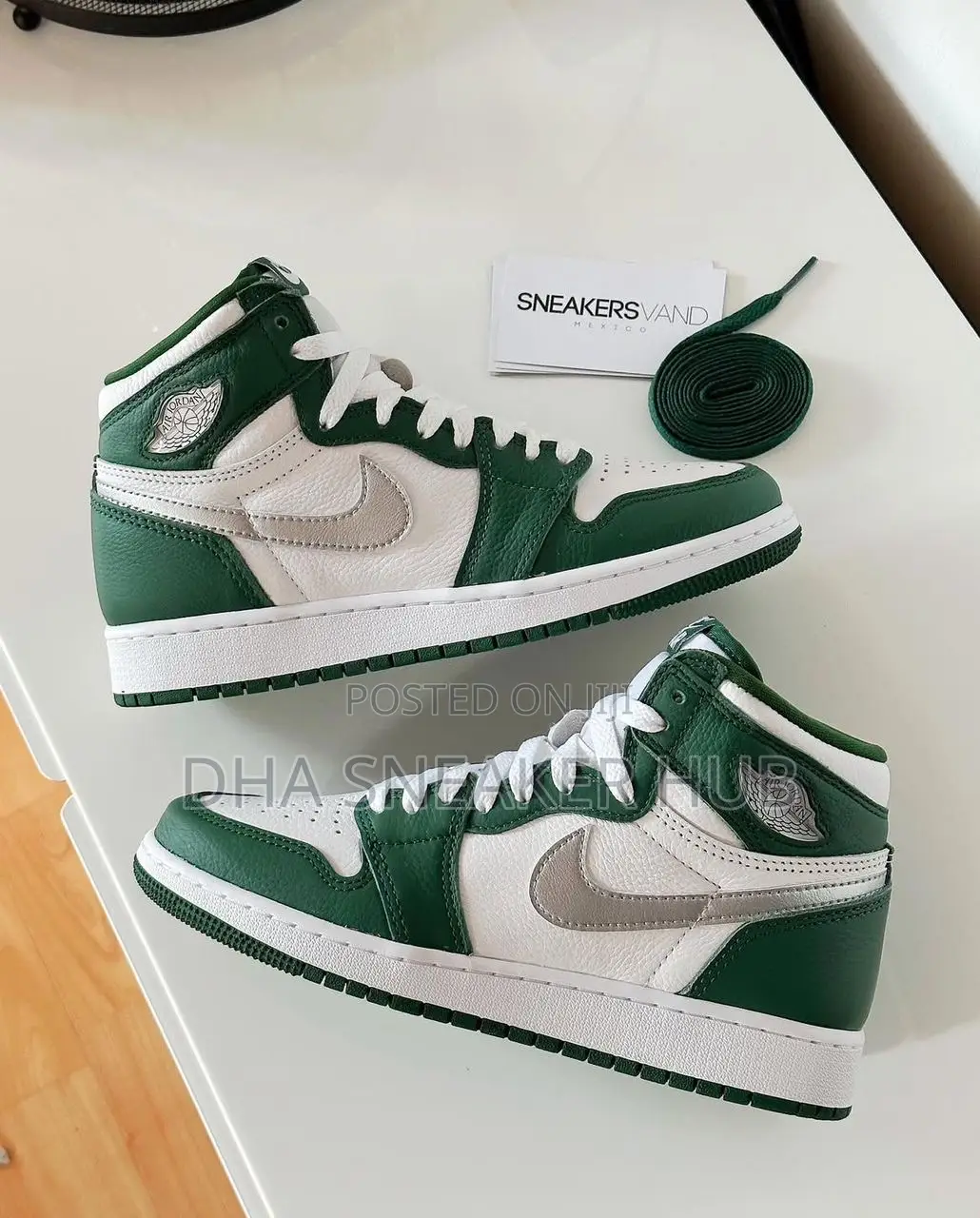 Nike Air Jordan 1 High Green White