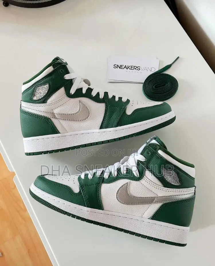 Nike Air Jordan 1 High Green White