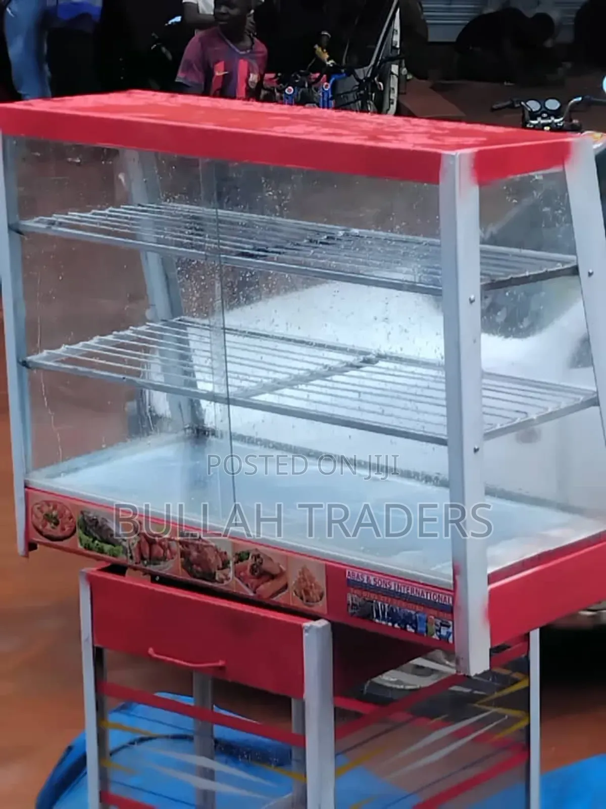Food Displays Medium Size With Warmer And Light