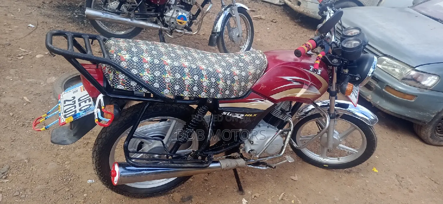 TVS XL 100 2023 Red