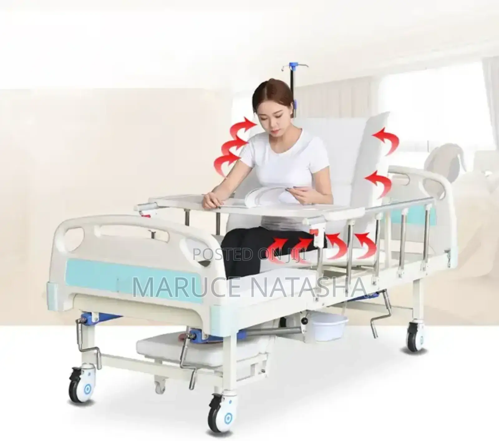 Manual Tripple Crank Patient Bed