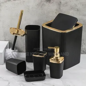 Brumsh, Soapdispenser, Toothbrushholder, Cup,Soapdish,Trash