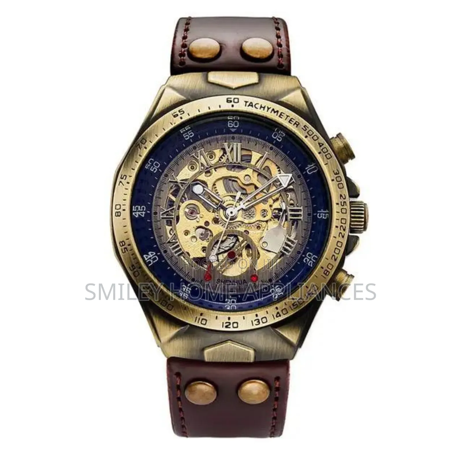 Shenhua Classic Watch With Genuine Leather