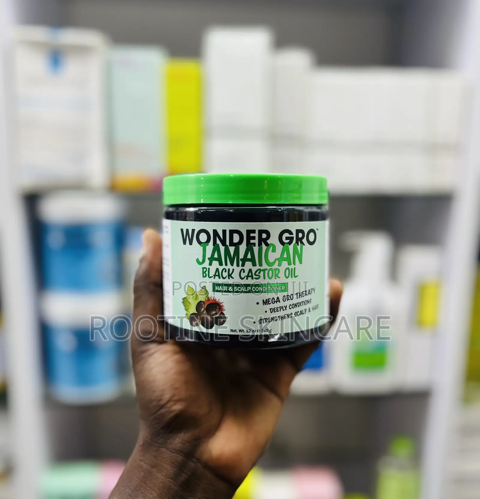 Wonder Gro Jamaican Black Castor Oil Hair Scalp Condition