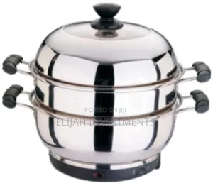 Genuine Stainless Steel 3 Layers Food Steamer