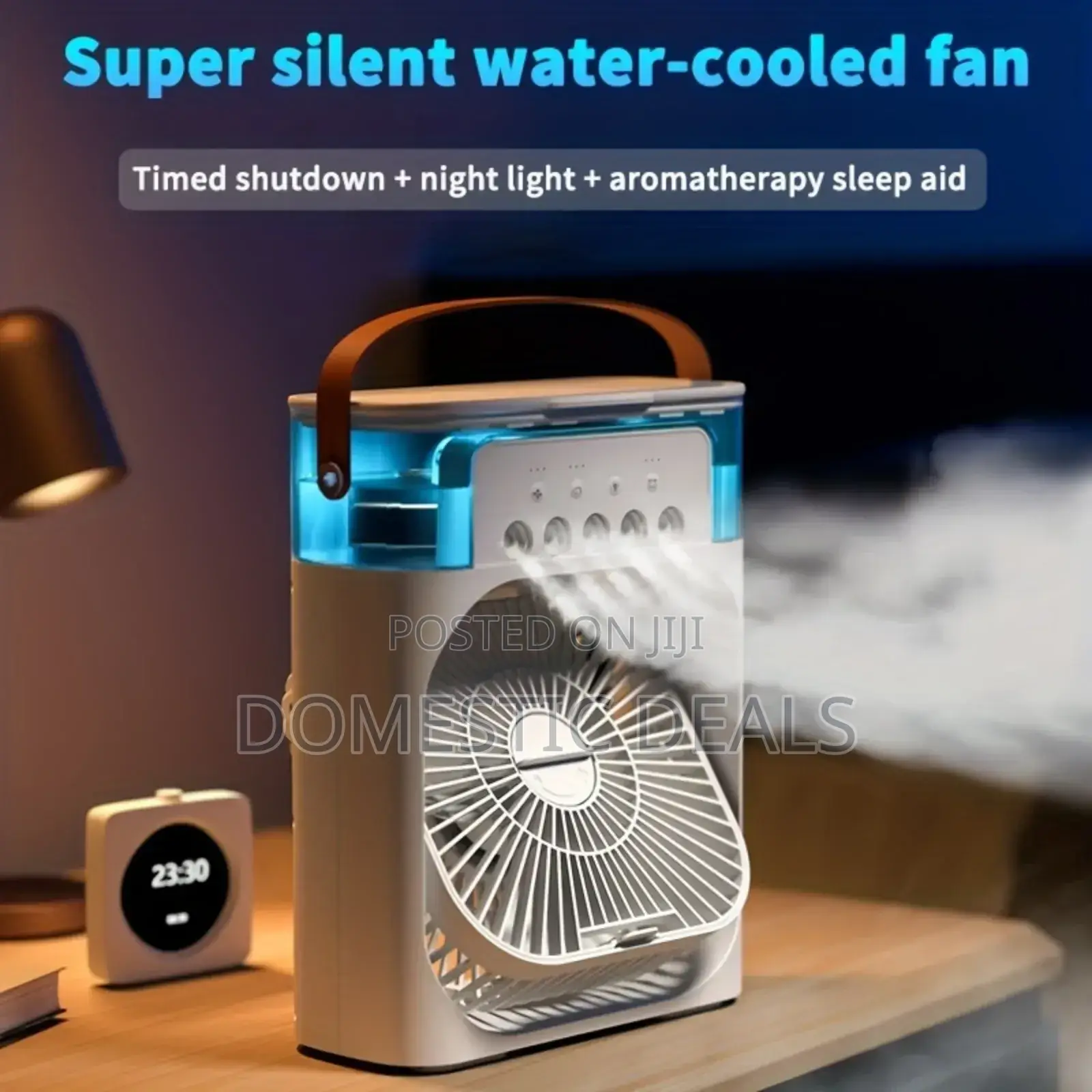 Portable Office Desk Cooler Fan Humidifier