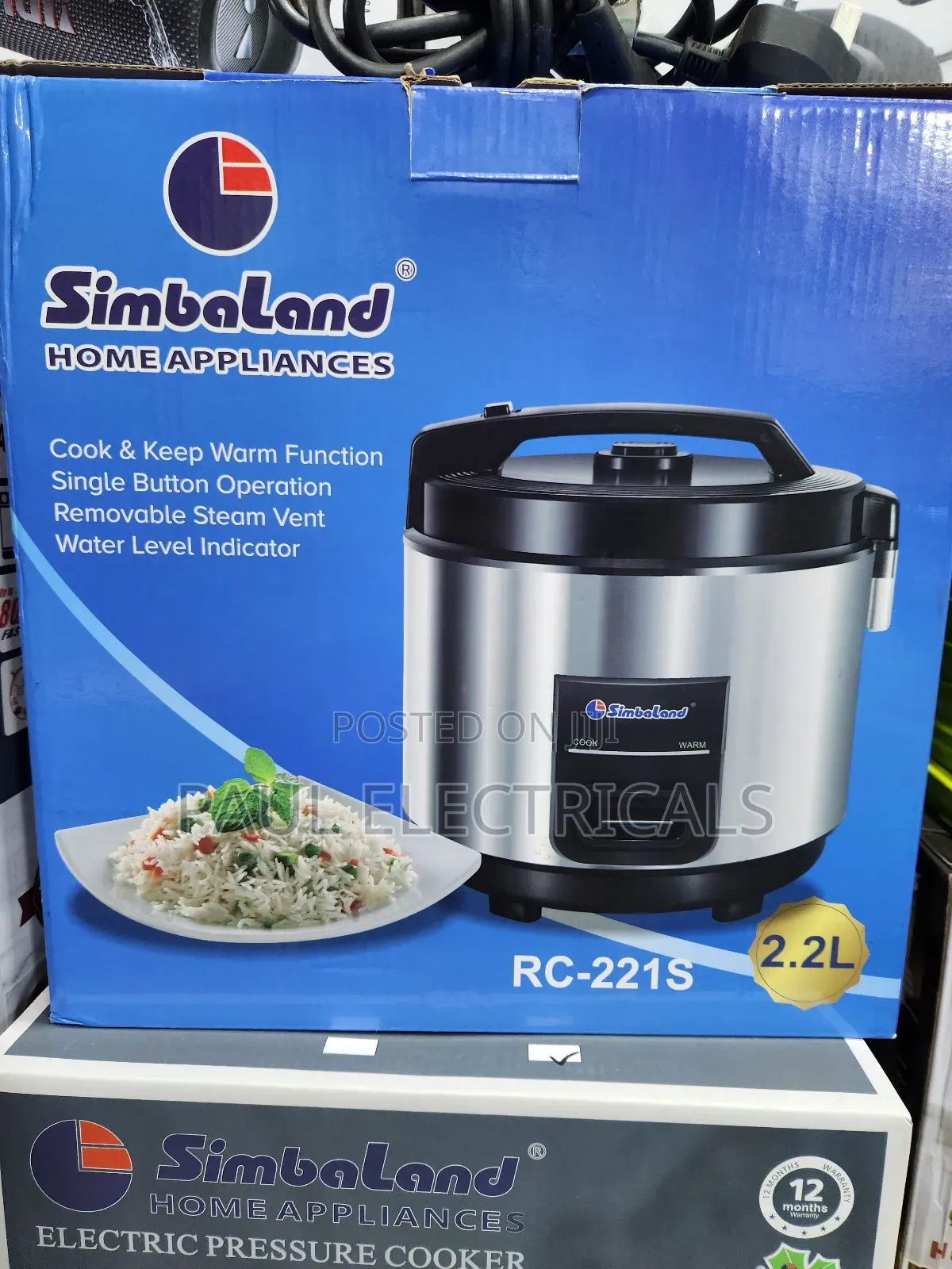 Simbaland Rice Cookers