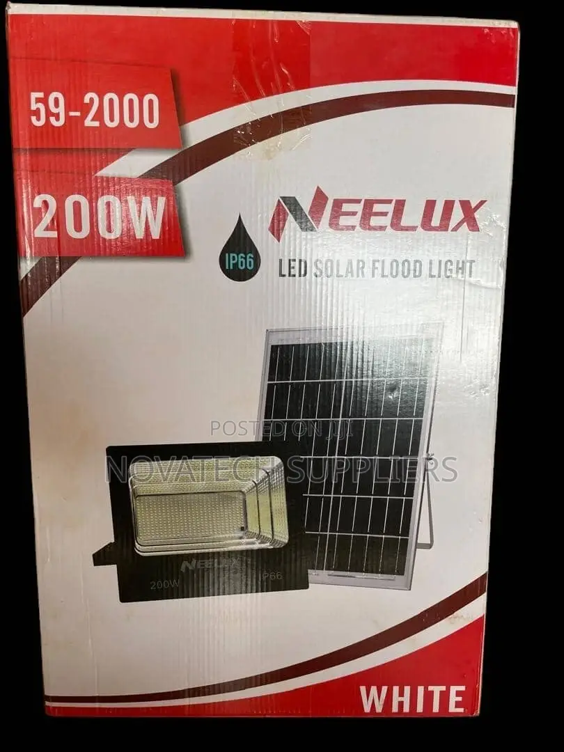 200W Neelux Led Solar Flood Lights Regio