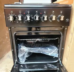 Pixel 50x60cm Cooker Electric Oven 3 Gas Burners 1 Hotplate