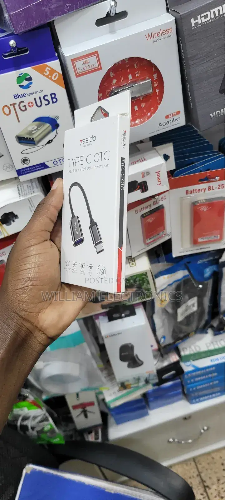 Yesido Type-C OTG USB 2.0/Super Fast Data Transmission
