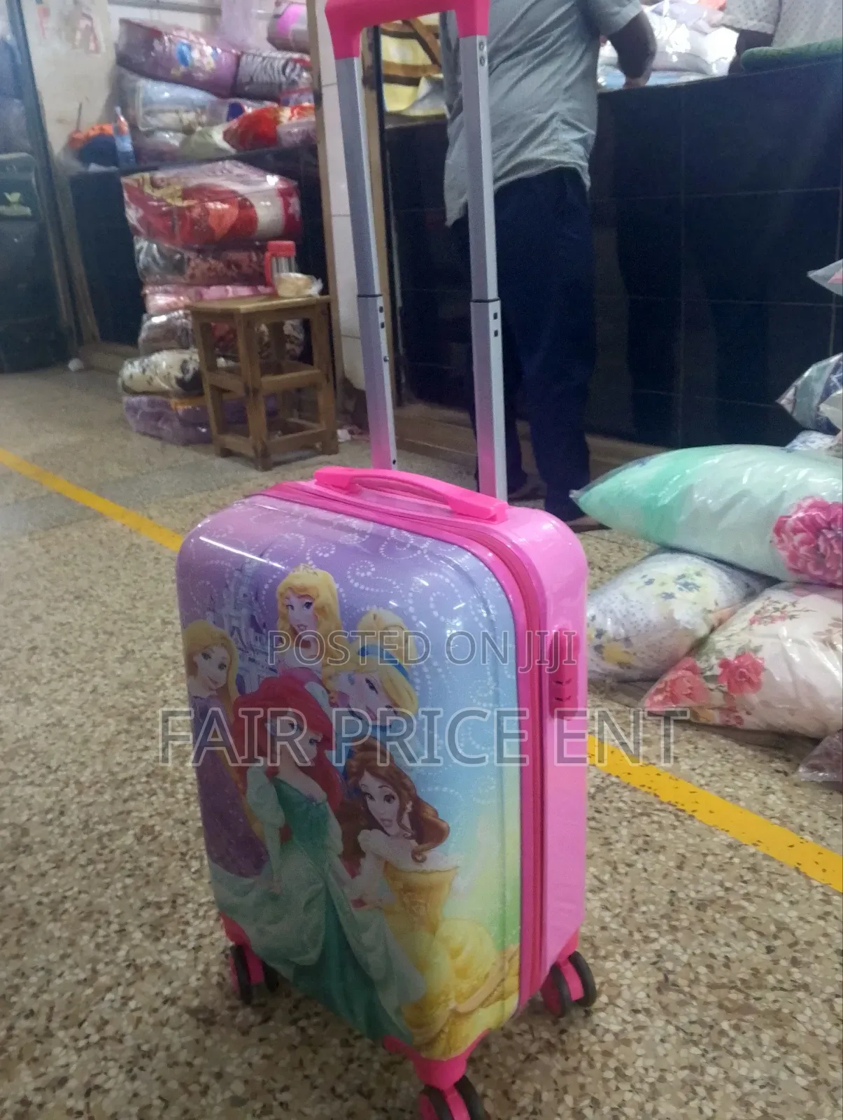 Planned Kids Charactered Sofia Trolley Bag .Large. ( Purple)