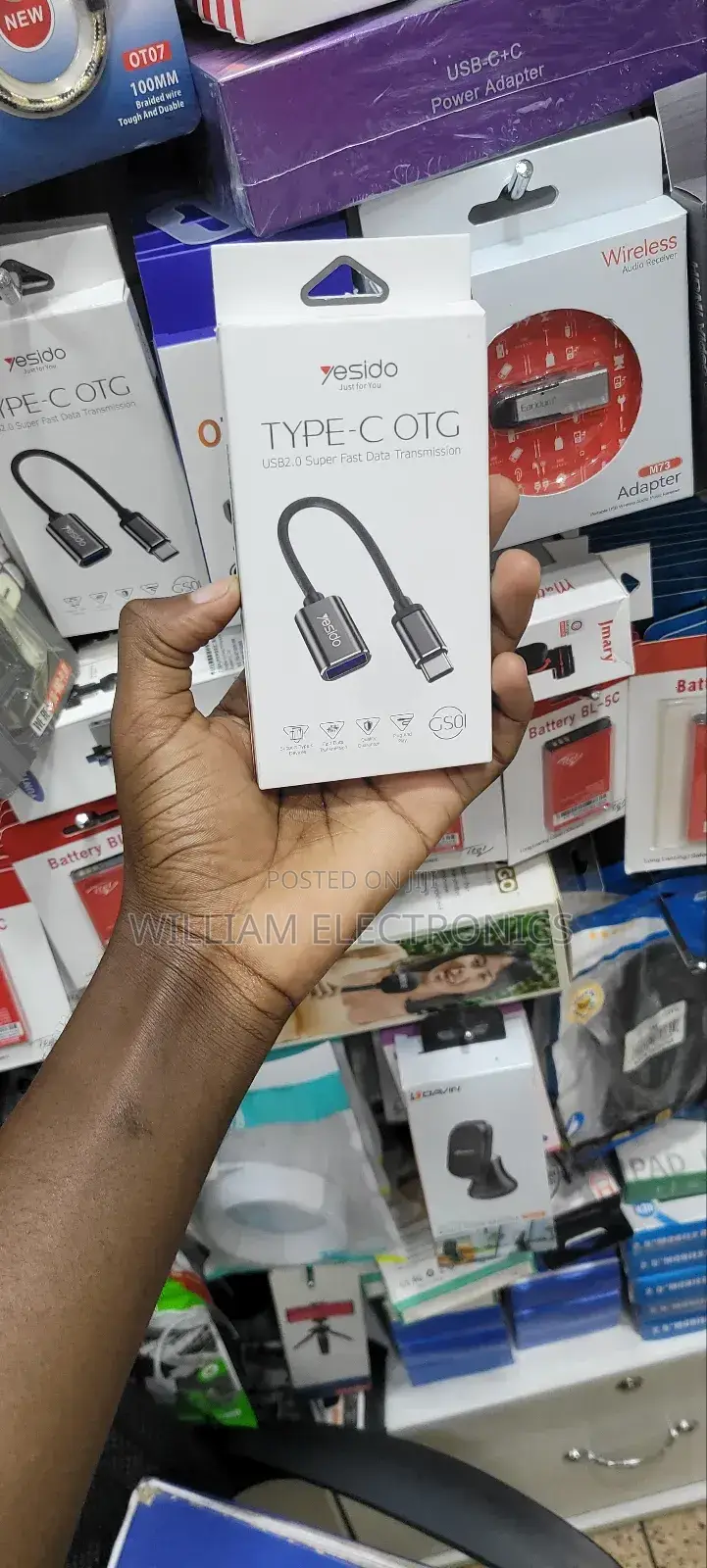 Type-C OTG USB 2.0/Yesido Fast Data Transmission