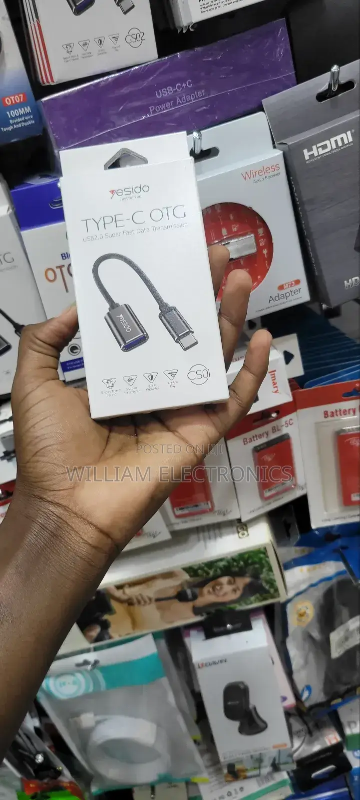 Type-C OTG USB 2.0/Yesido Fast Data Transmission