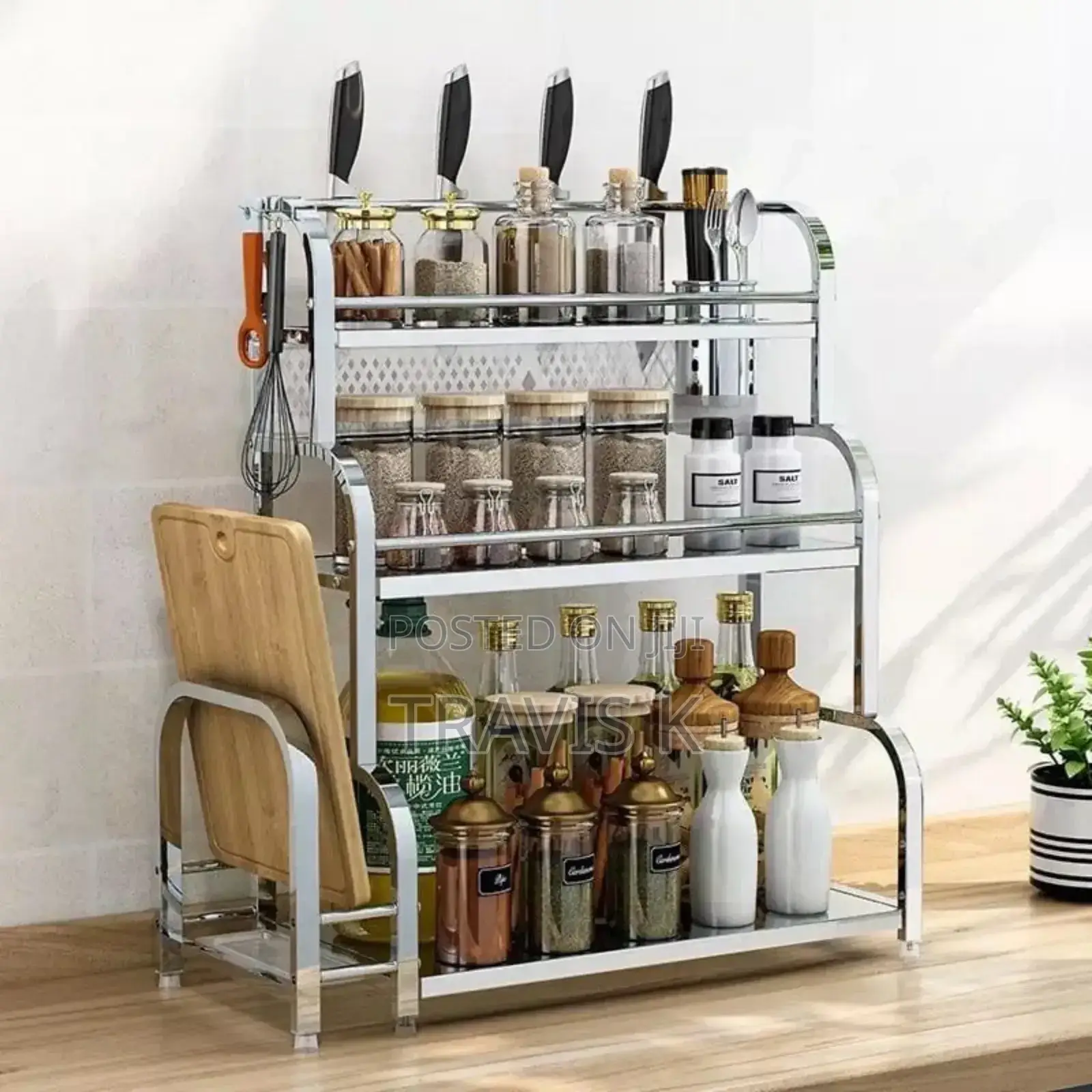 Multilayered Kitchen Storage Rack
