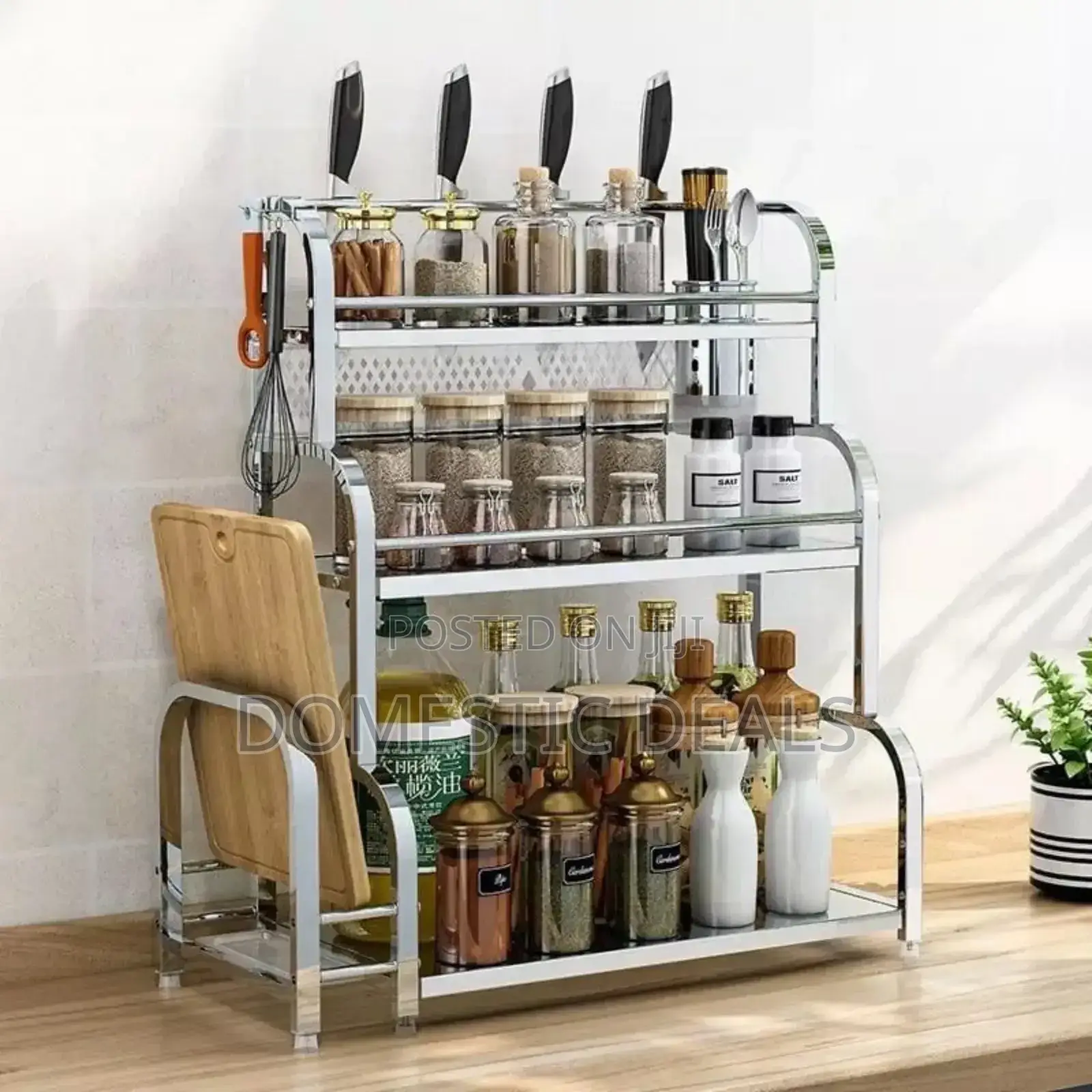 Multilayered Kitchen Storage Rack
