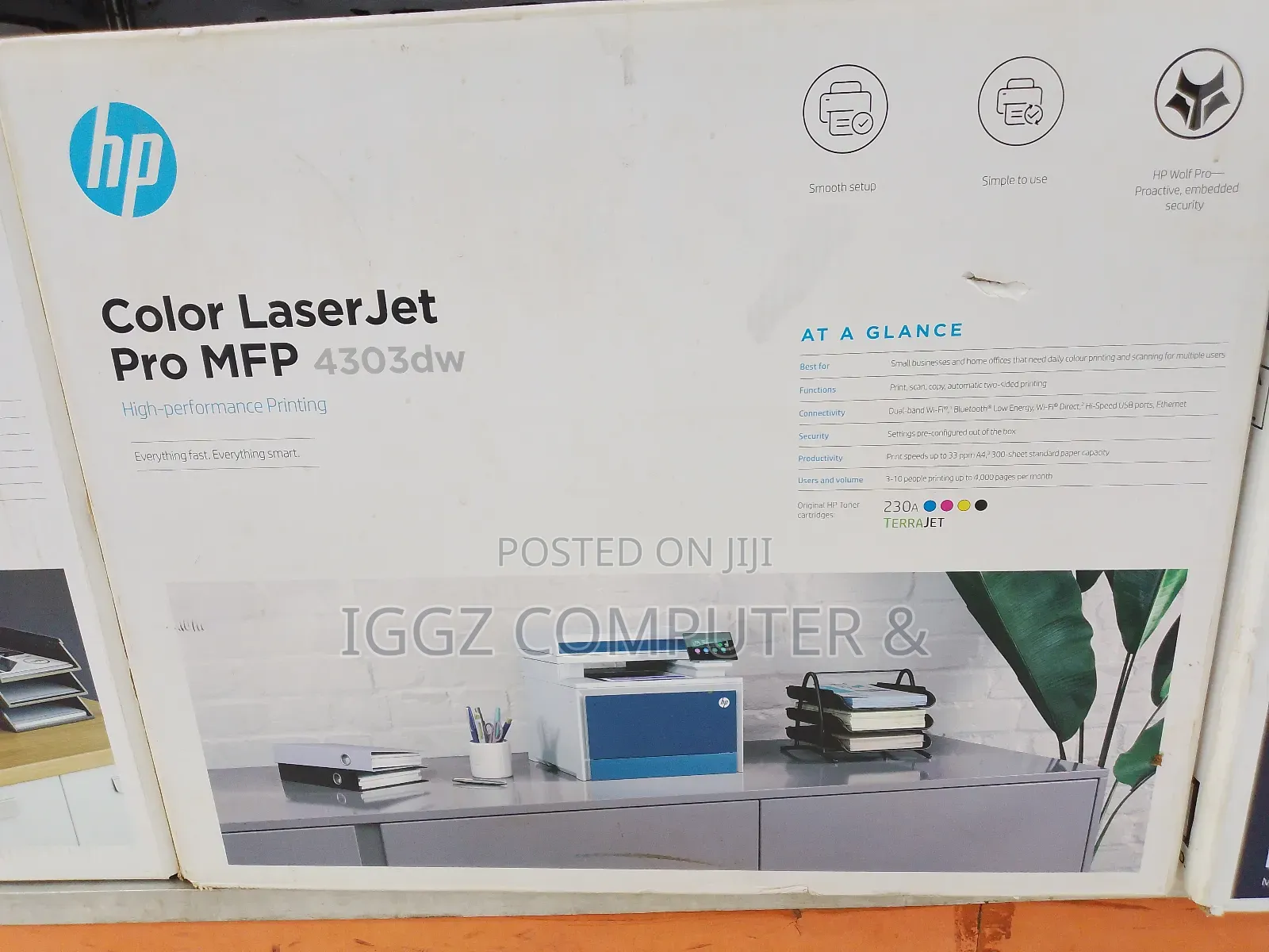 HP Color Laserjet PRO MFP 4303dw
