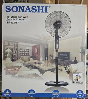 Sonashi 16" Stand Fan With Remote Control