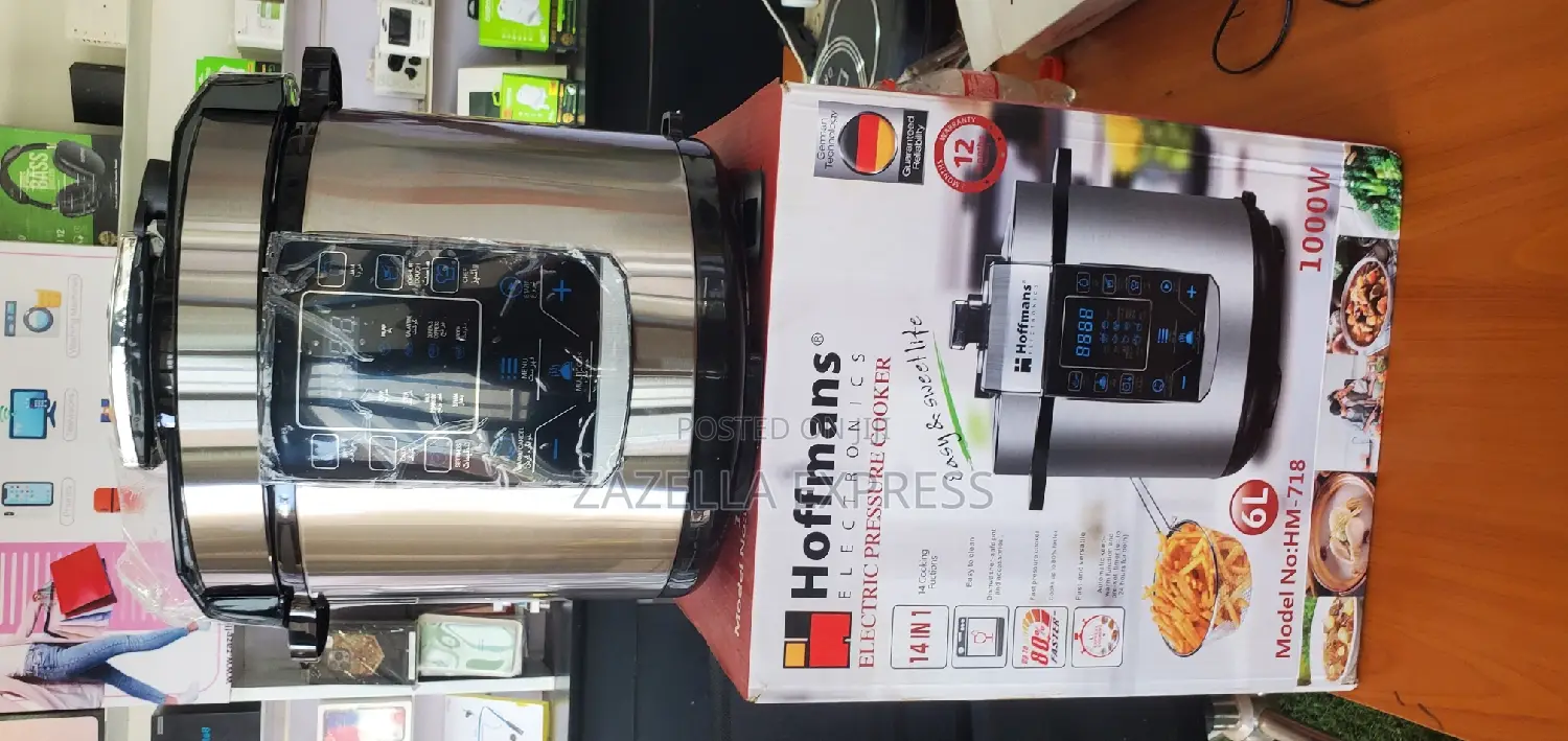 Hoffmans 14in1 Electric Pressure Cooker 6l,With Steamer and Fryer