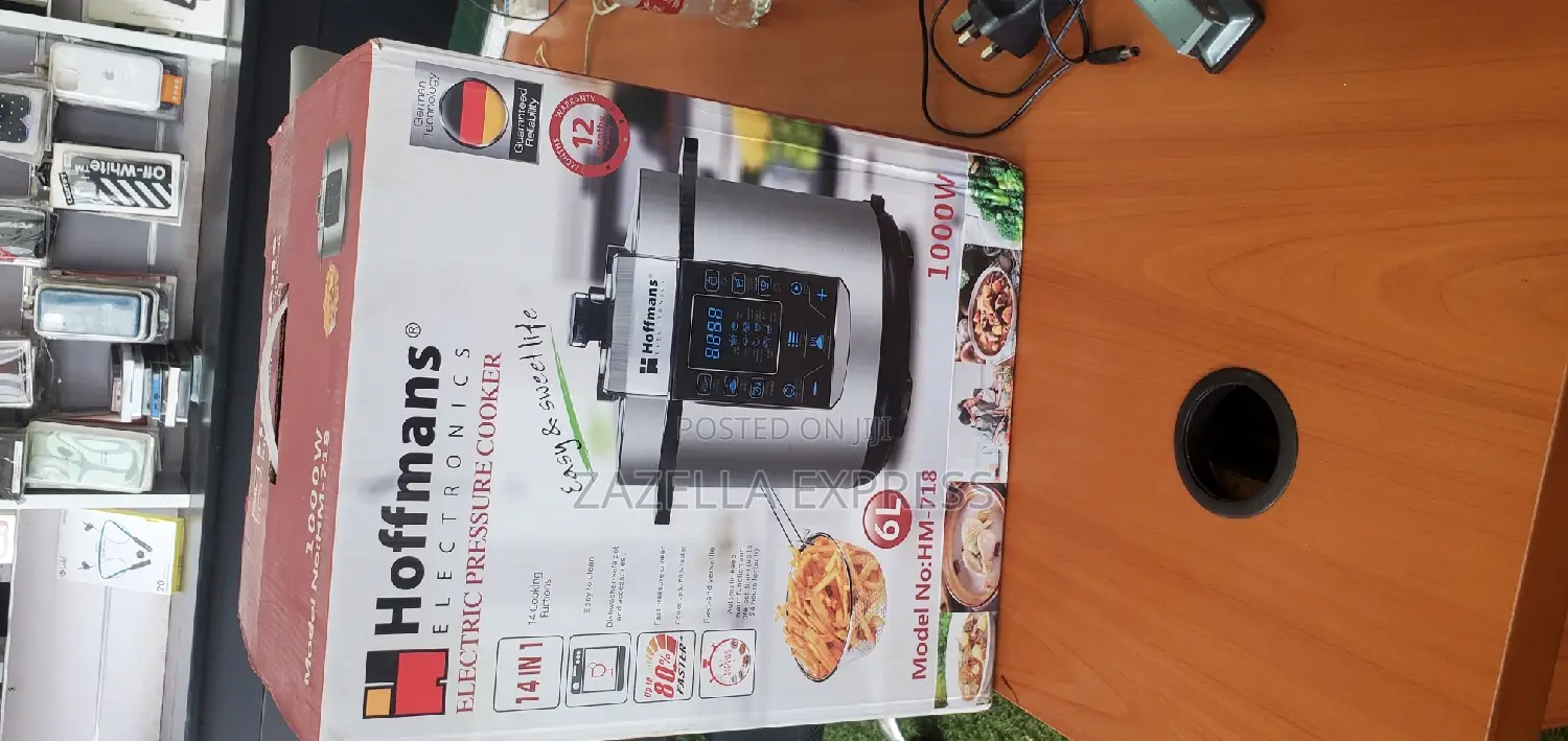 Hoffmans 14in1 Electric Pressure Cooker 6l,With Steamer and Fryer