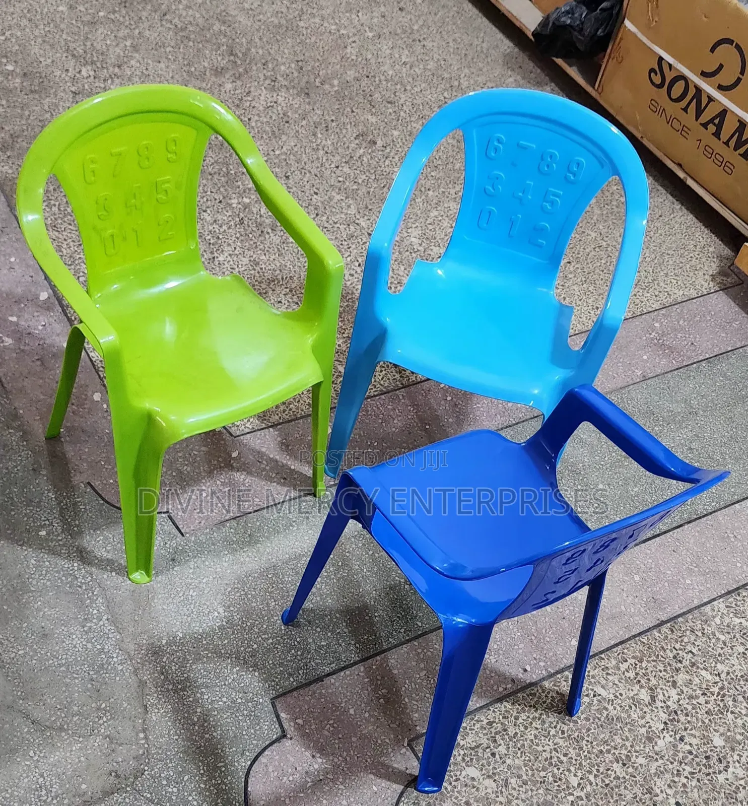 Baby Chair With Numbers