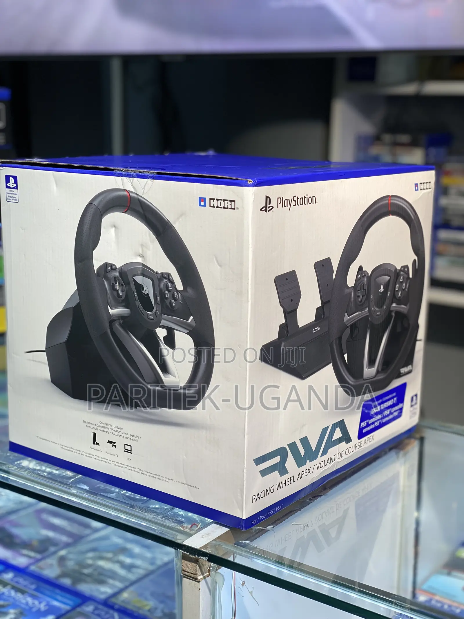 HORI Wireless Racing Wheel Apex for Playstation 5,
