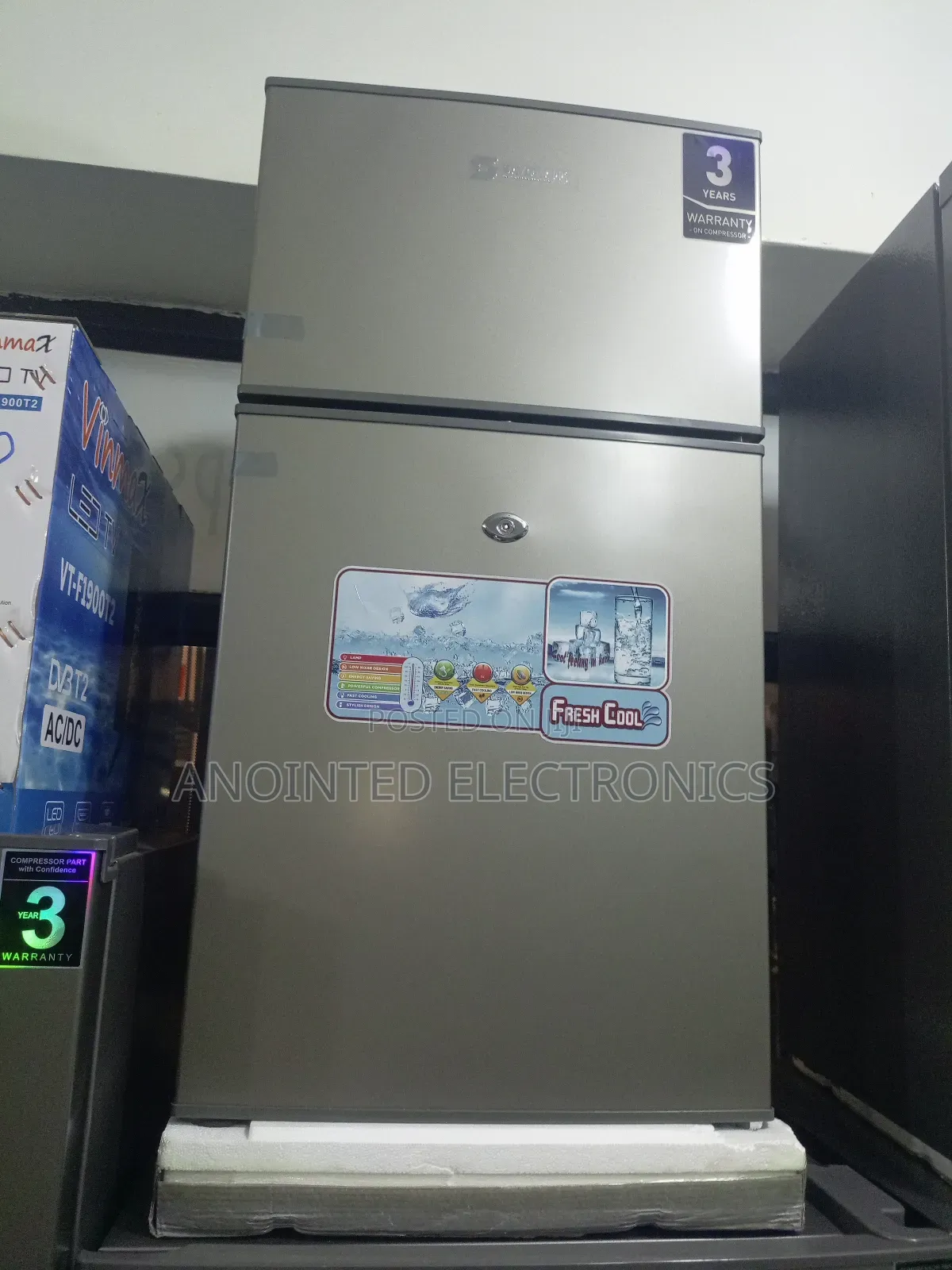 Sayona Double Door Fridge 75L