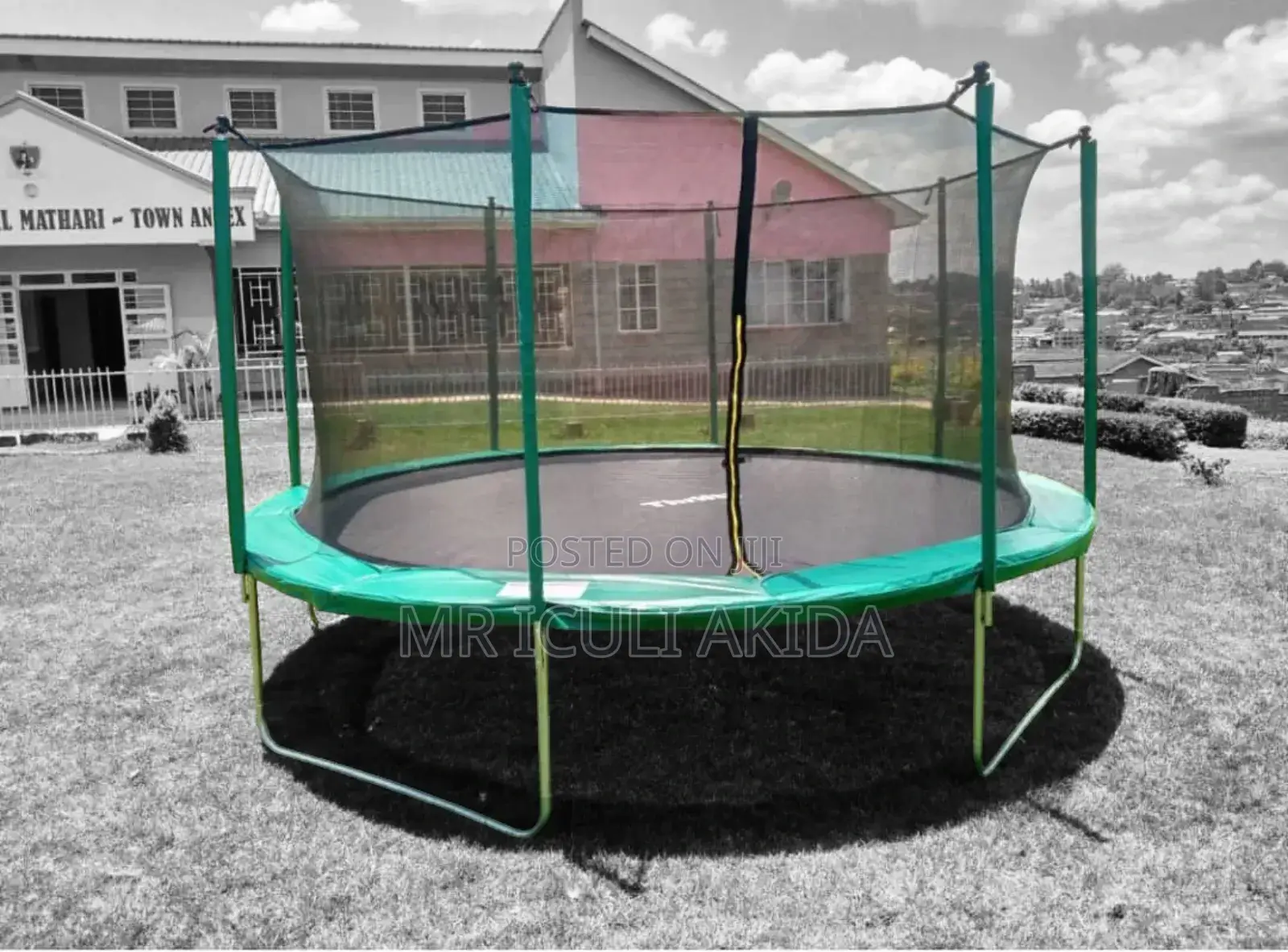 12ft Ultra Durable Heavy-Duty Commercial Trampoline