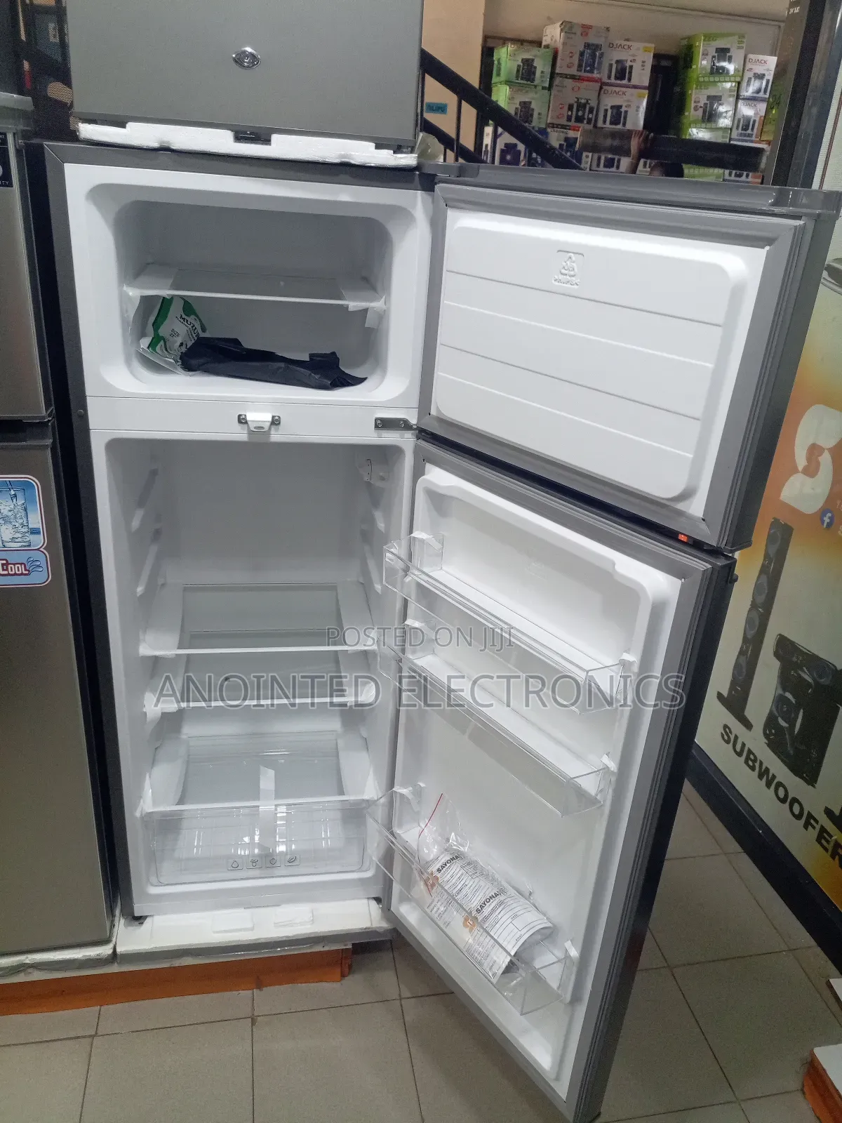 Sayona Double Door Refrigerator 278L