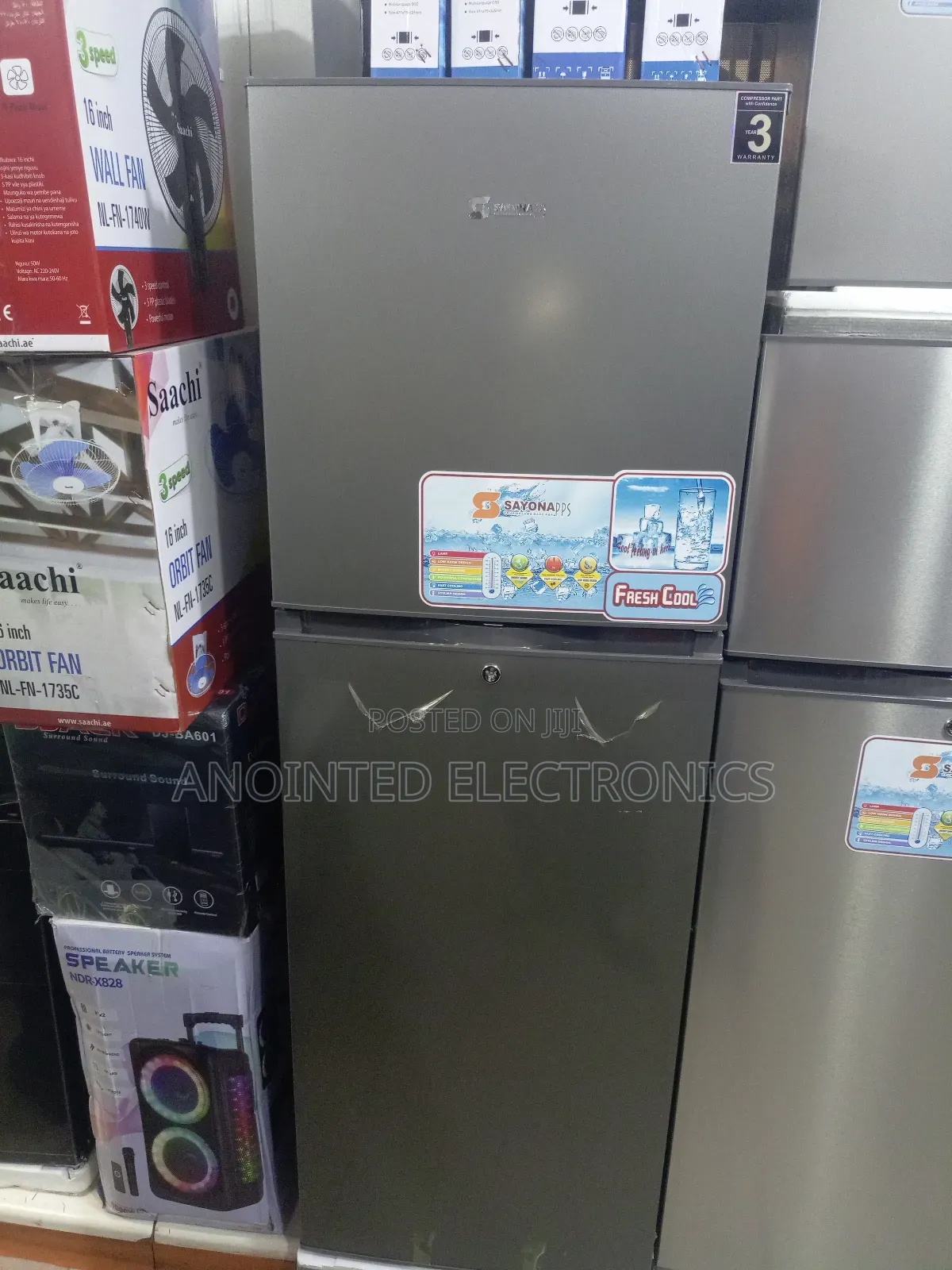 Sayona Double Fridge 290L