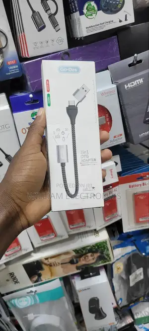 Go-Des 2in1 OTG Adapter