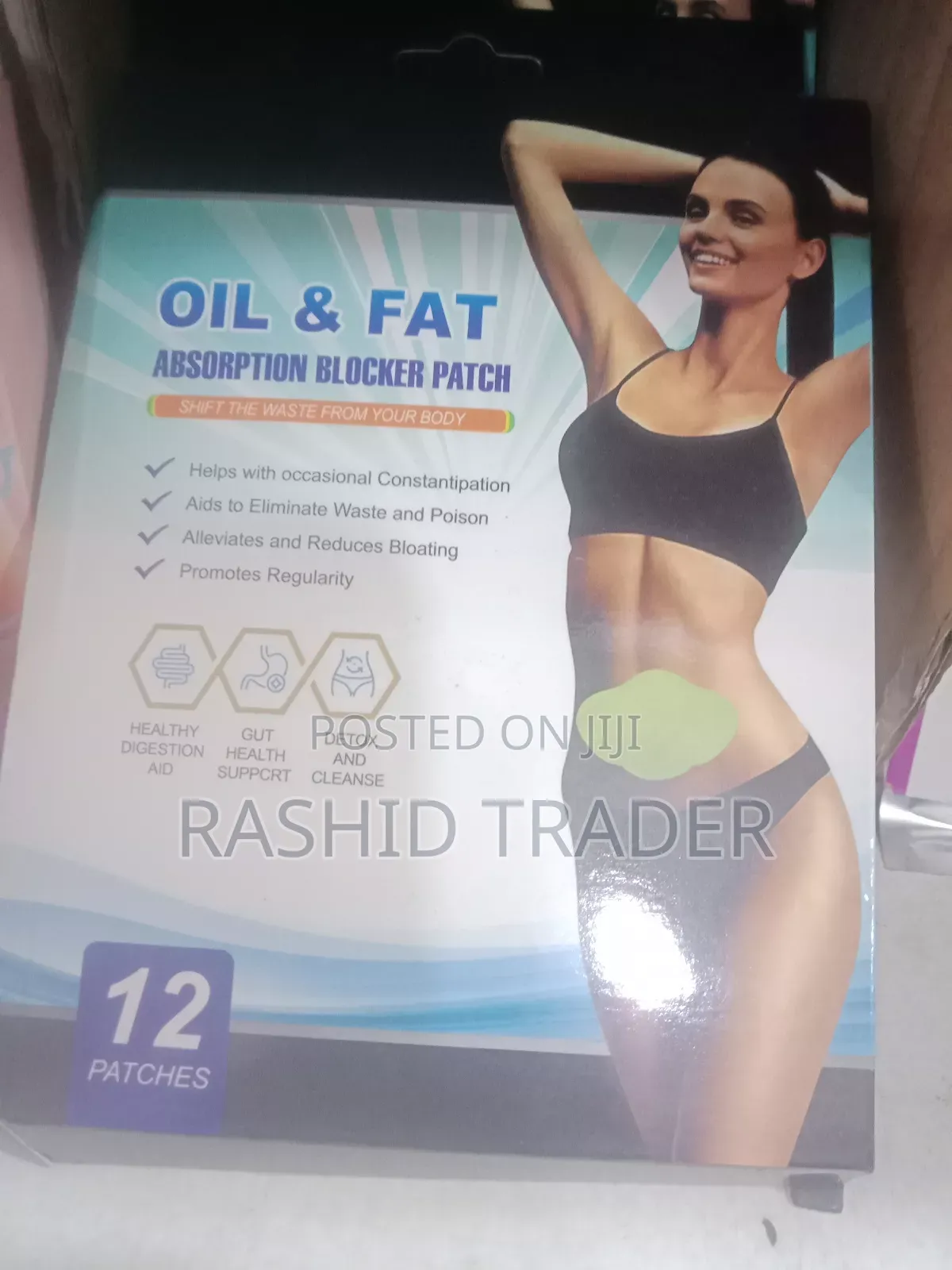Oil and Fat Absorption Blocker Patch