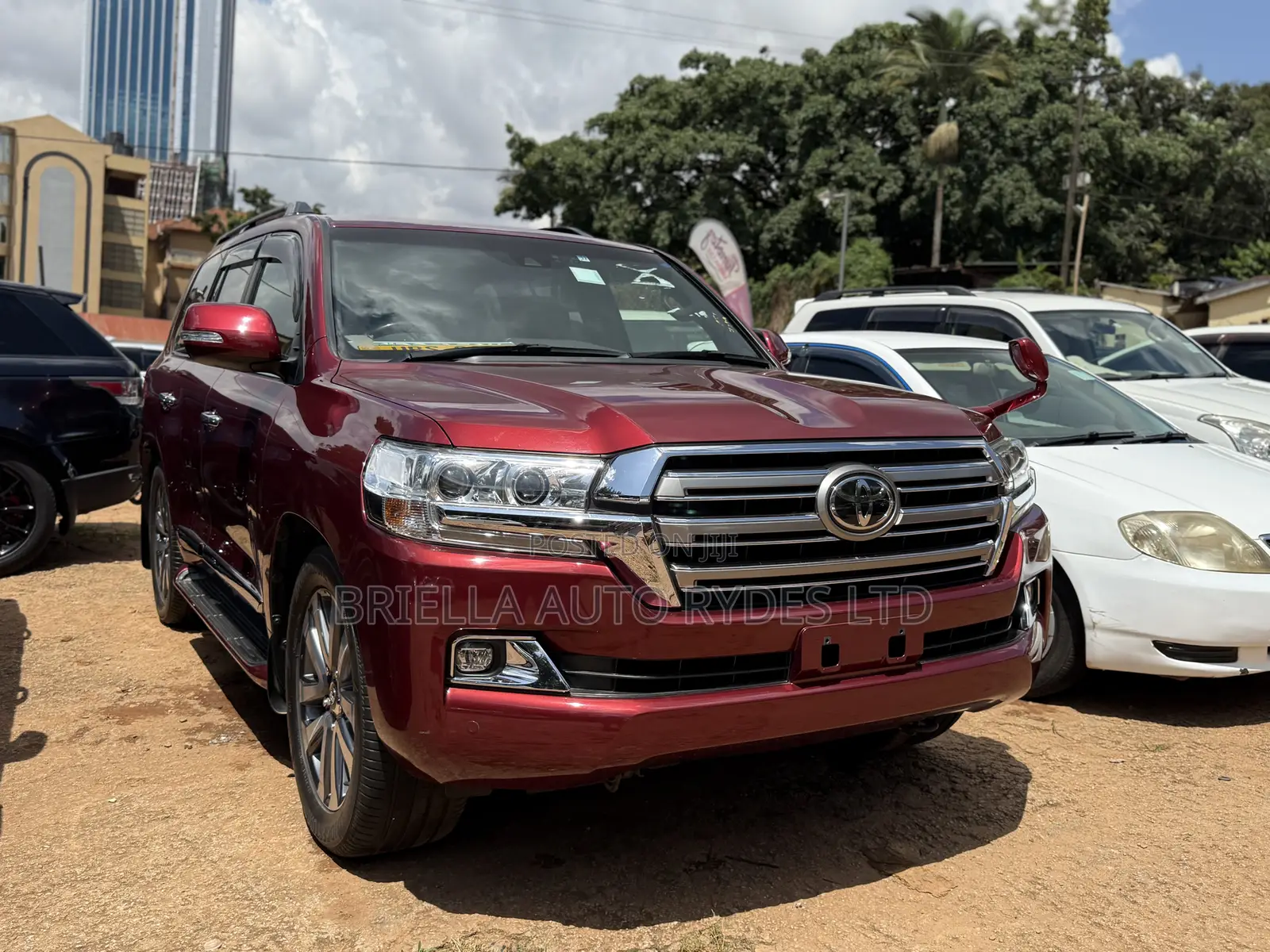 Toyota Land Cruiser Prado 2015 Red