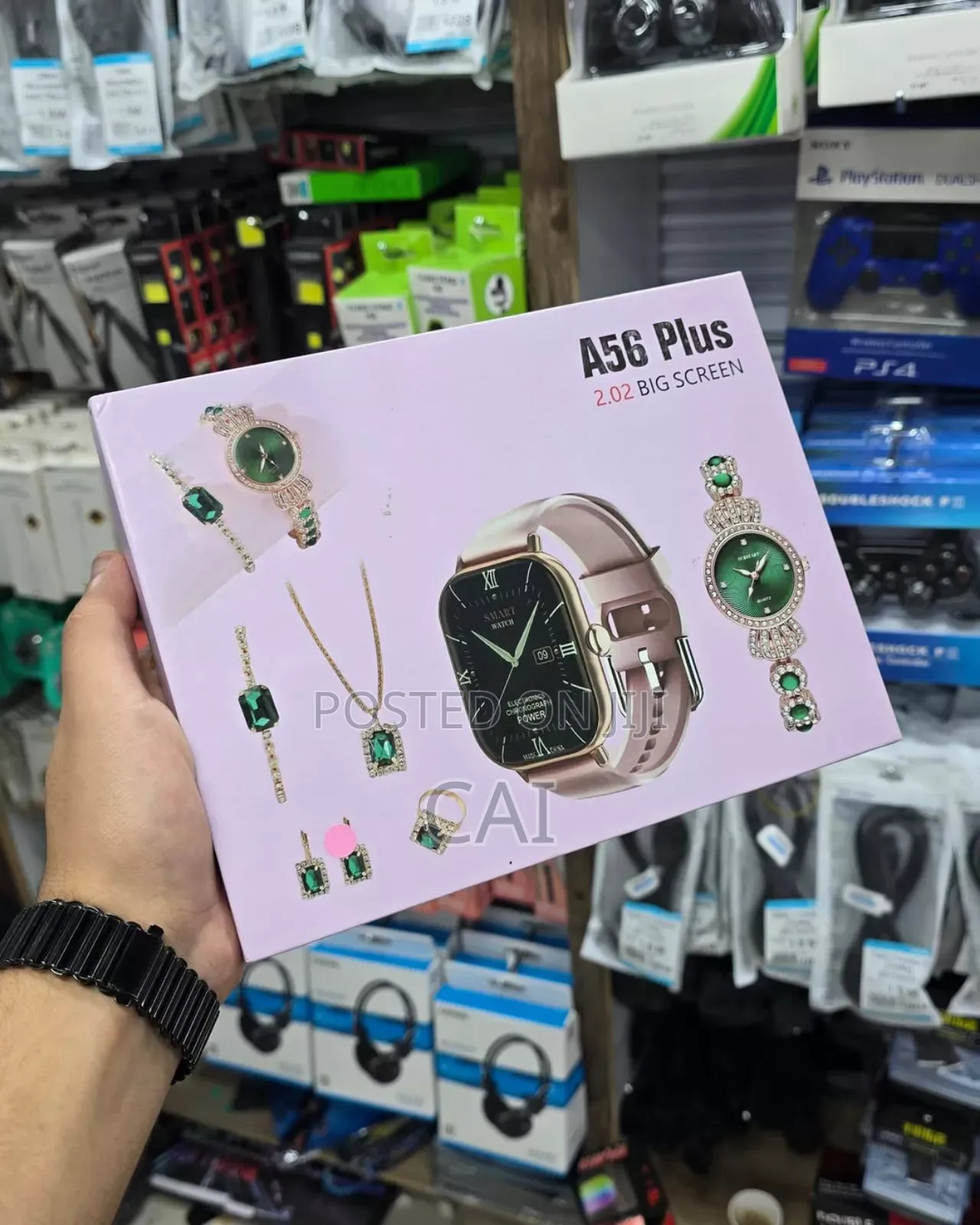 Glam Pack Smart Watch A56 Plus