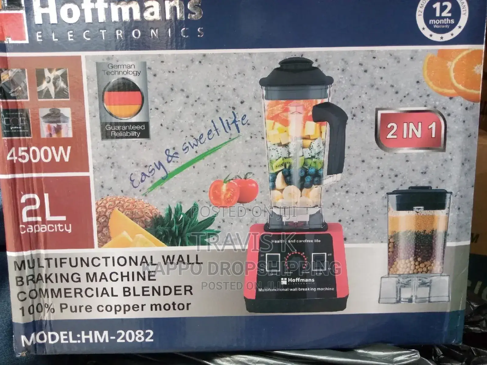 Hoffman Electric Commercial Blender