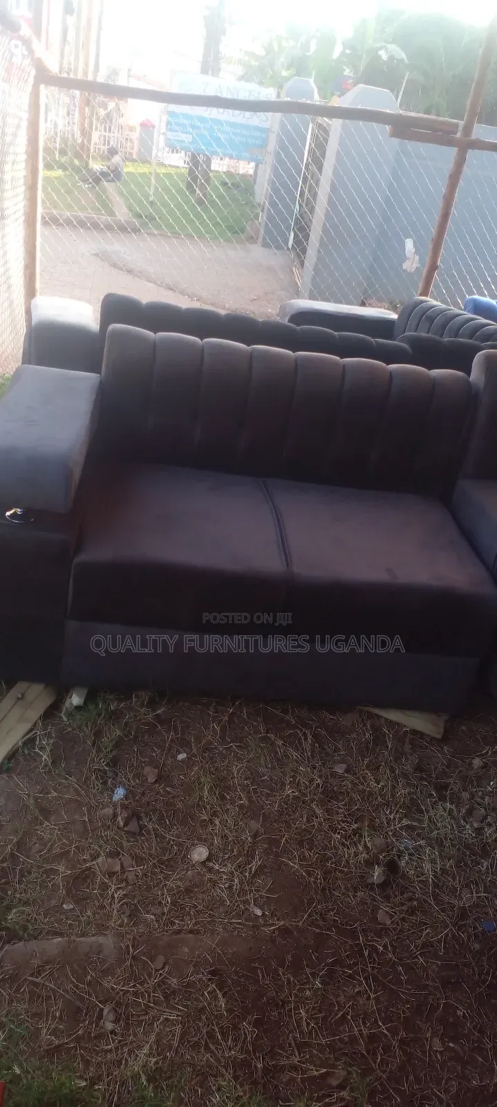 Armless 2 Seater