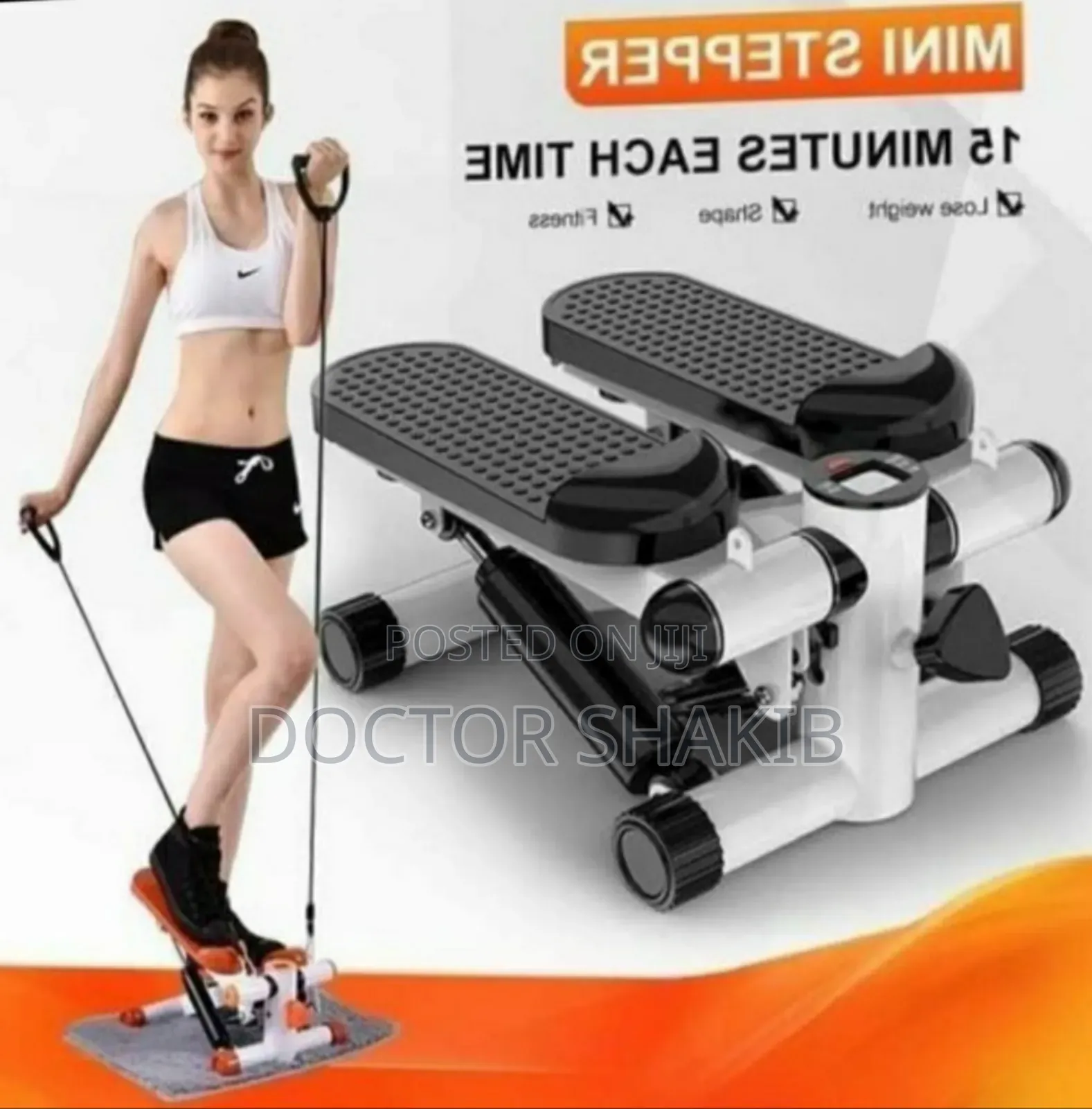 Brand New 2 in 1 Mini Stepper for Home Work Out