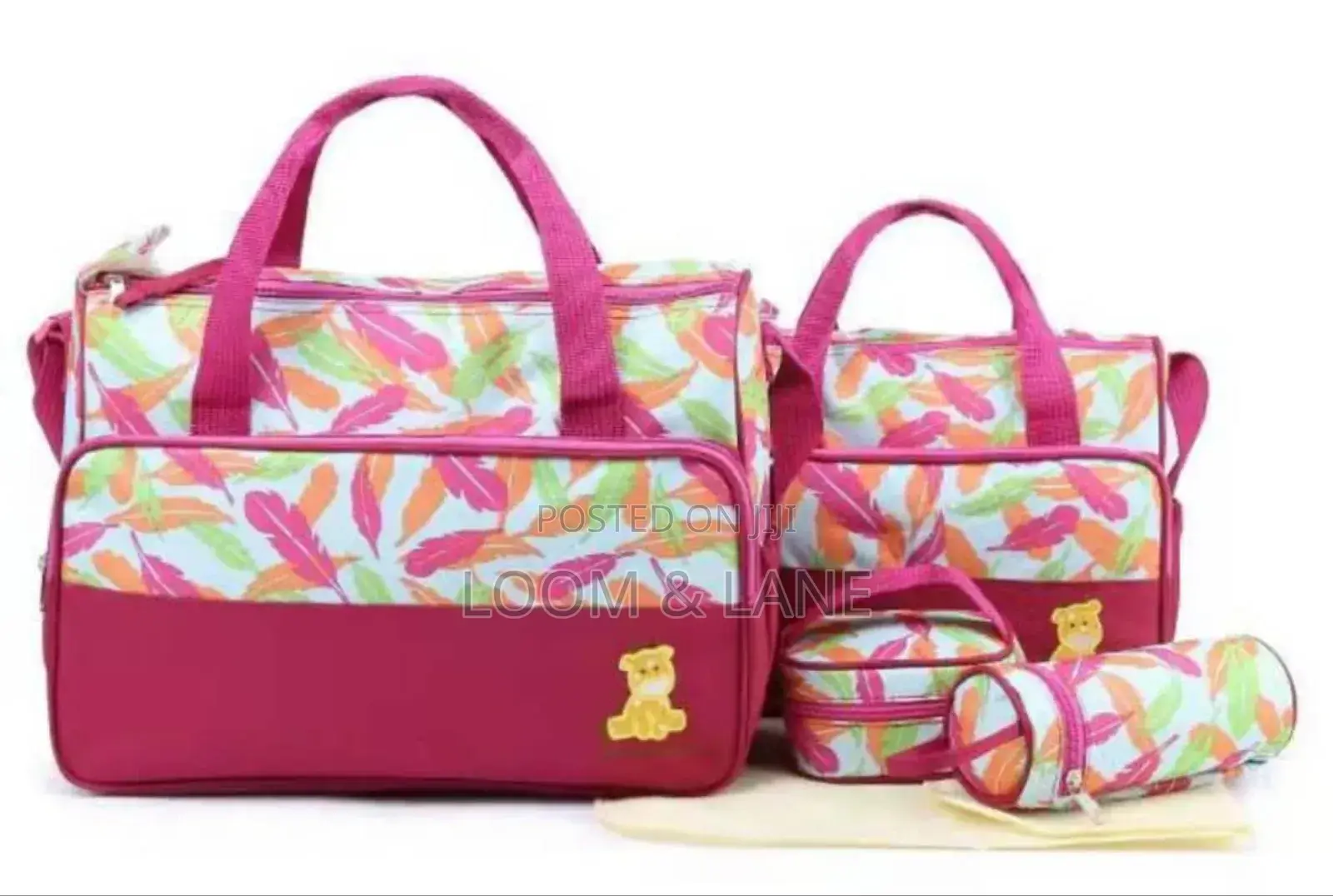 New 5pcs Baby Diaper Bag Set