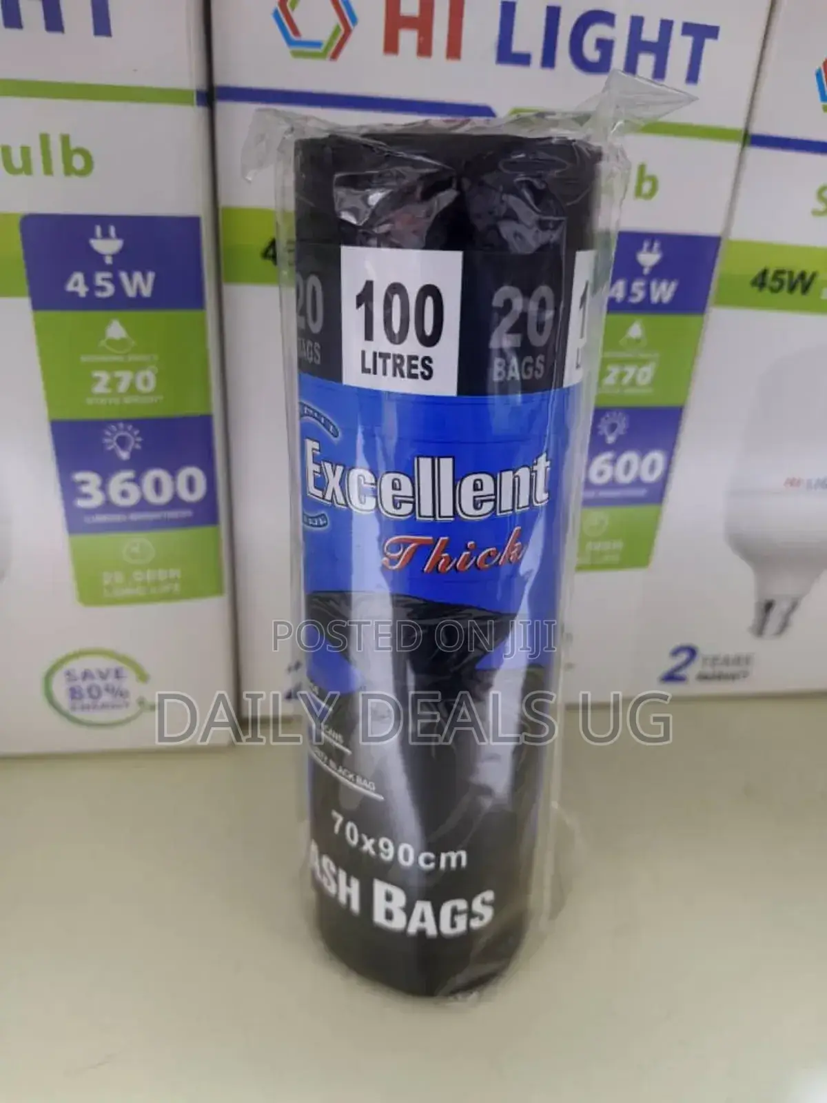 140L Excellent Trash Bags