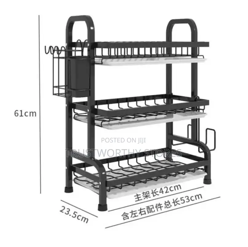 Classic 3-tier Kitchen Rack