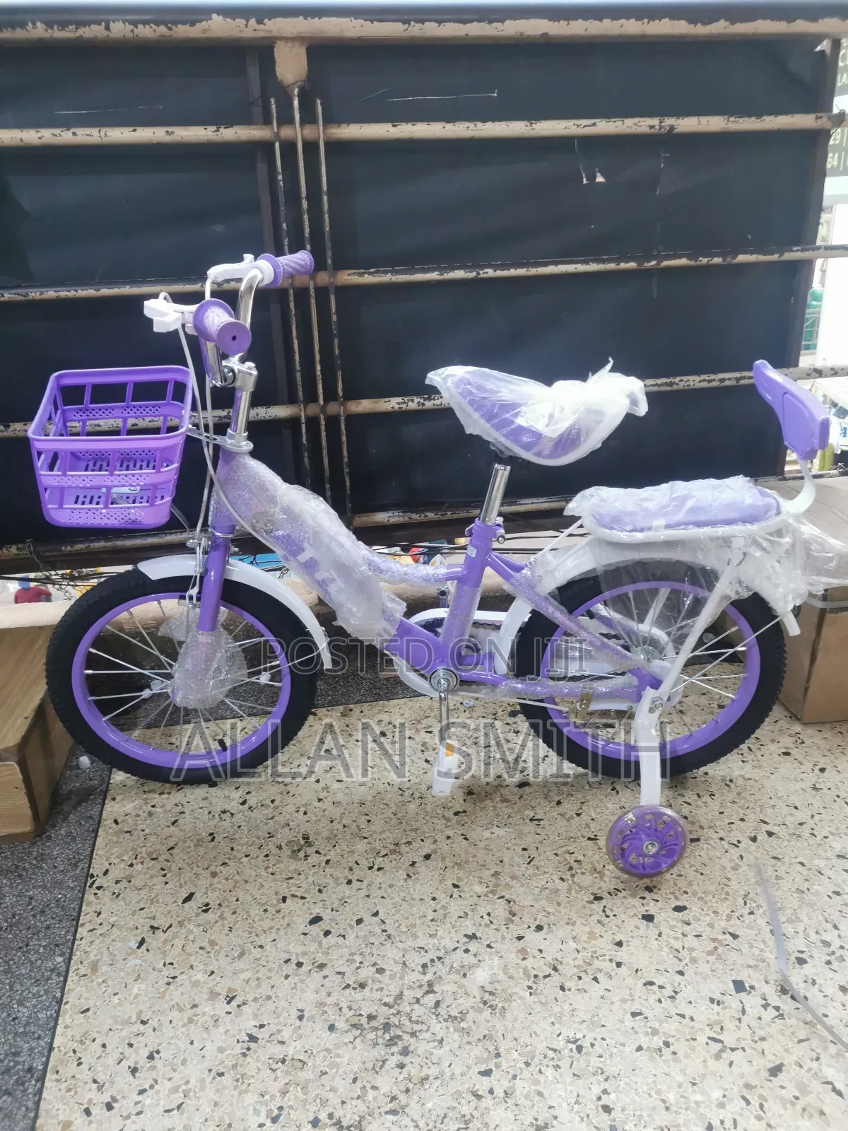 Kids Purple Bicycles