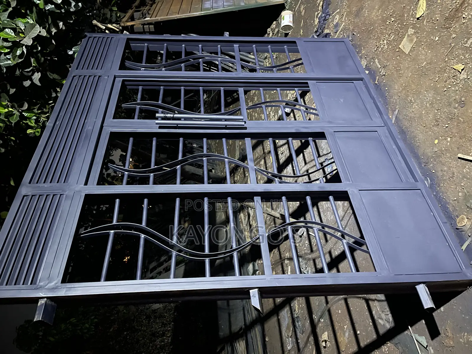 Sliding Door With Glass Protection