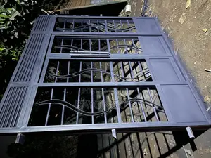 Sliding Door With Glass Protection