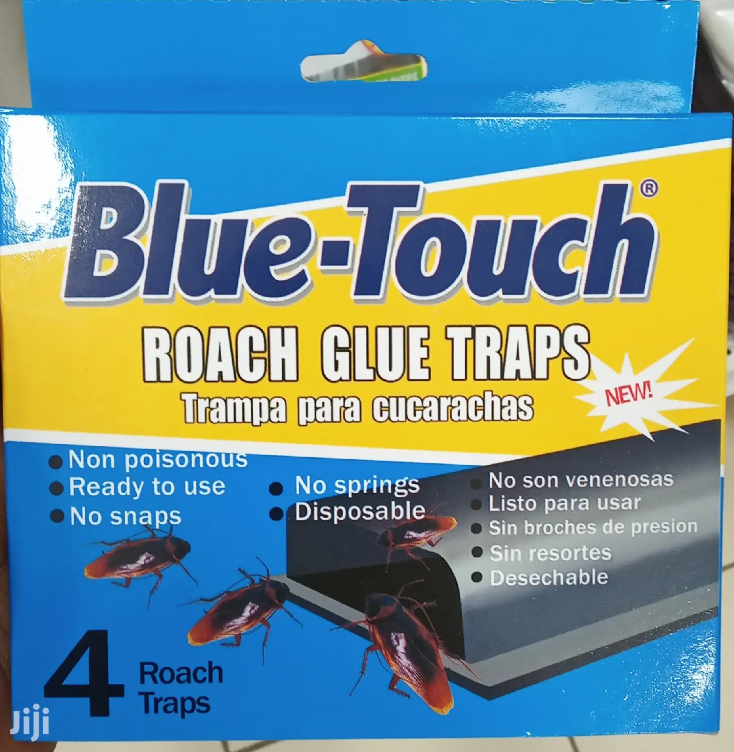 USA Blue Touch Cockroch Glue Traps