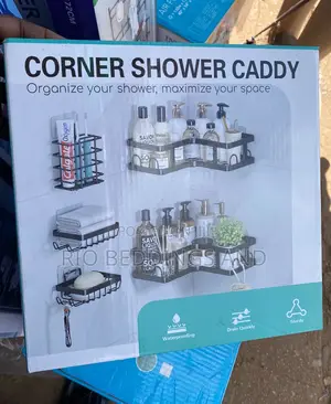 Bathroom Corner Shower Caddy / Five Pieces Inside